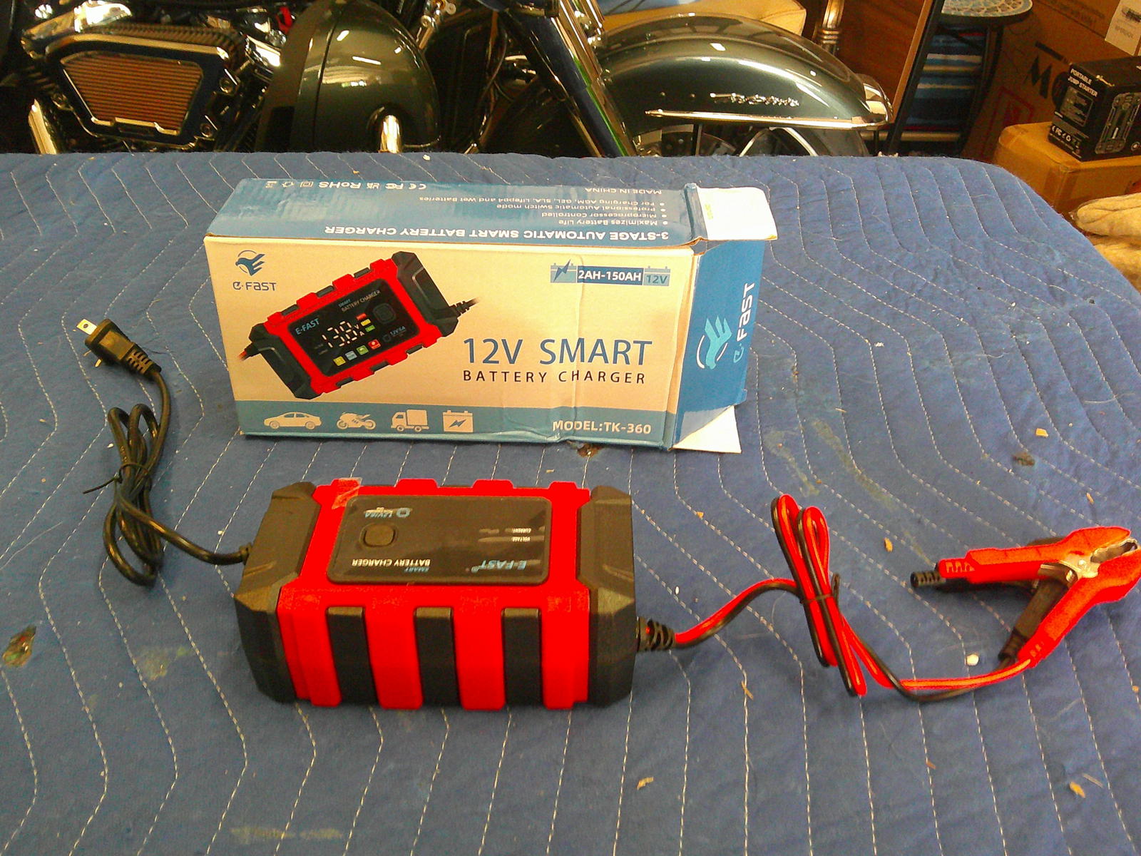 E-FAST 12V Smart Battery Charger